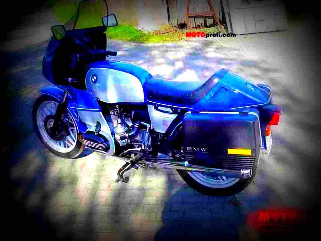 BMW R 100 RS 1983 2 motorbike A4 Photo Print