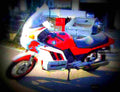 BMW R 100 RS 1986 5 motorbike A4 Photo Print