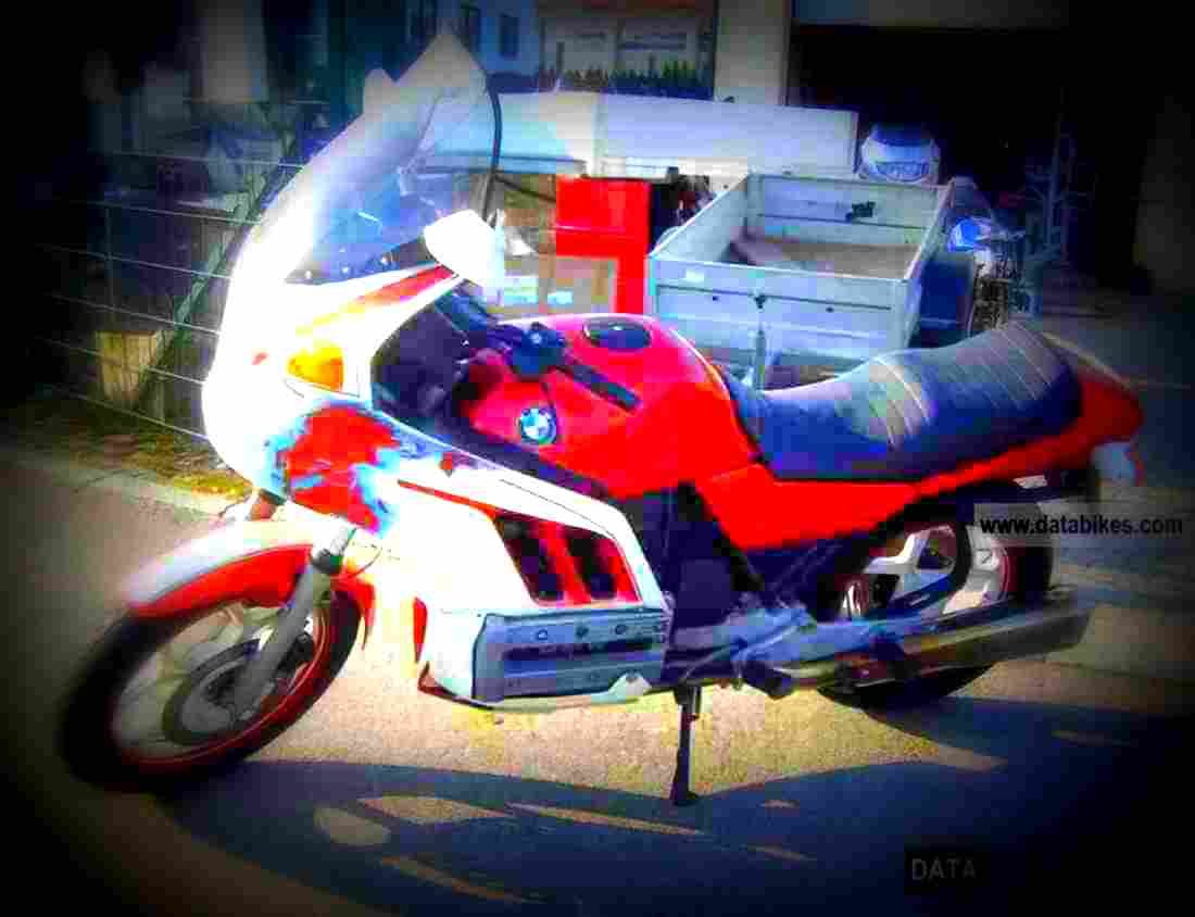 BMW R 100 RS 1986 5 motorbike A4 Photo Print