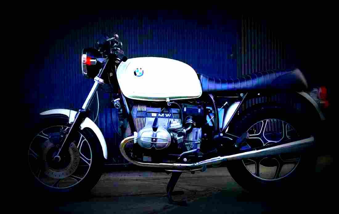 BMW R 100 RS 1987 2 motorbike A4 Photo Print