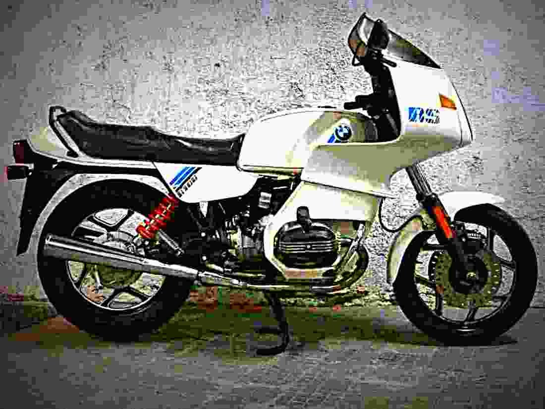 BMW R 100 RS 1989 4 motorbike A4 Photo Print