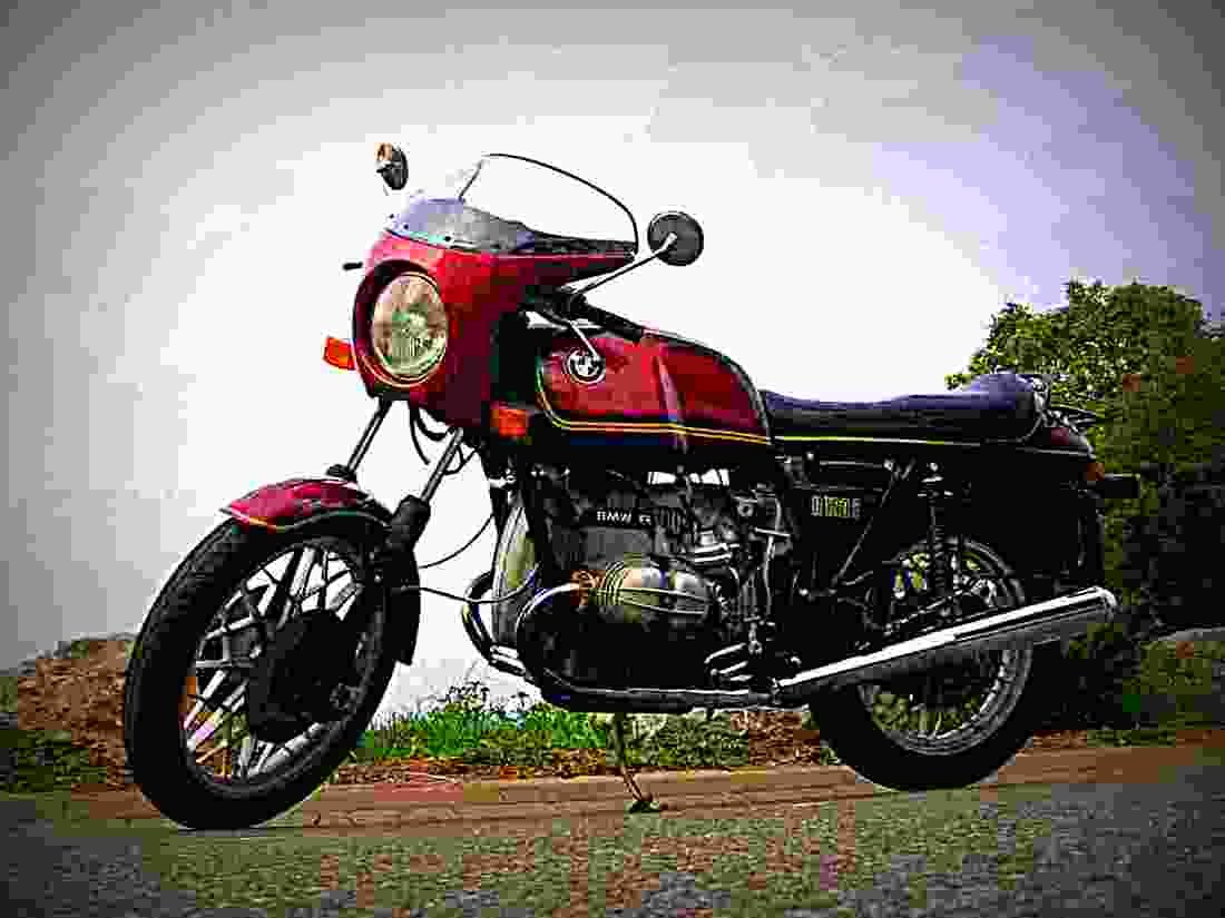 BMW R 100 RT 1978 1 motorbike A4 Photo Print