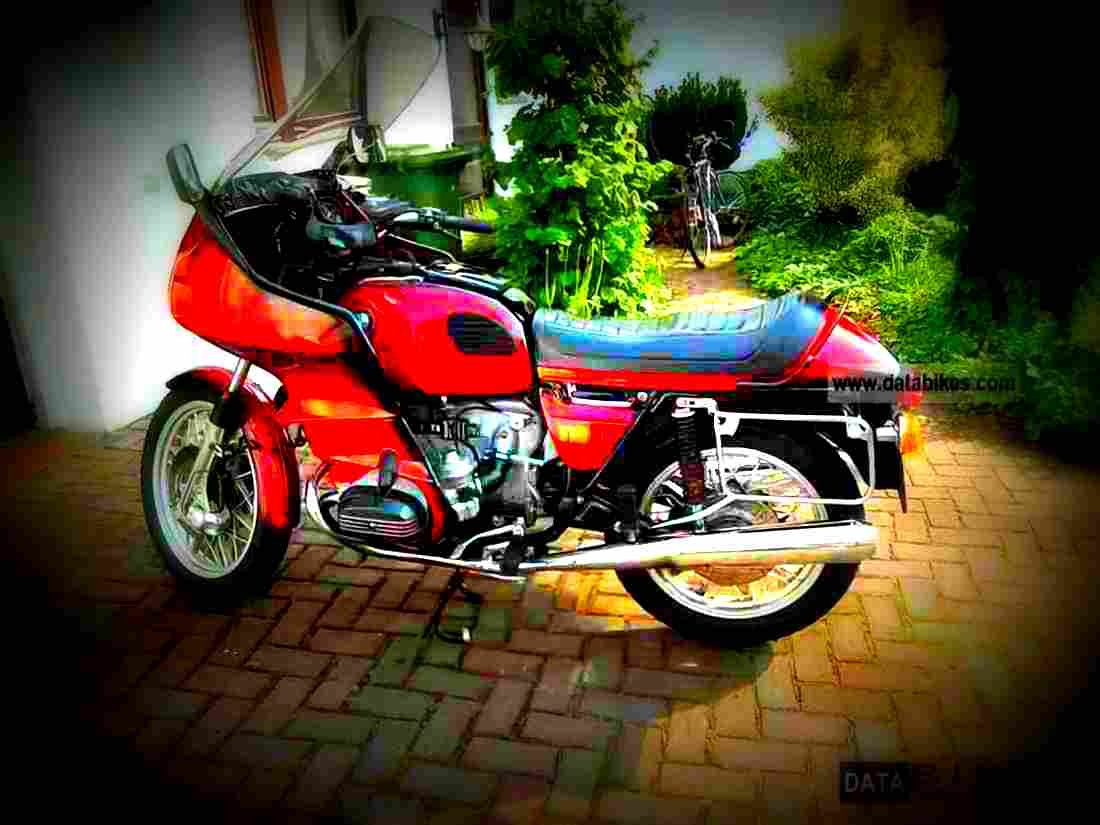 BMW R 100 RT 1979 5 motorbike A4 Photo Print