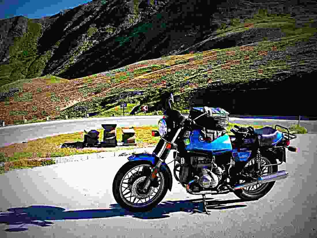 BMW R 100 RT 1980 4 motorbike A4 Photo Print