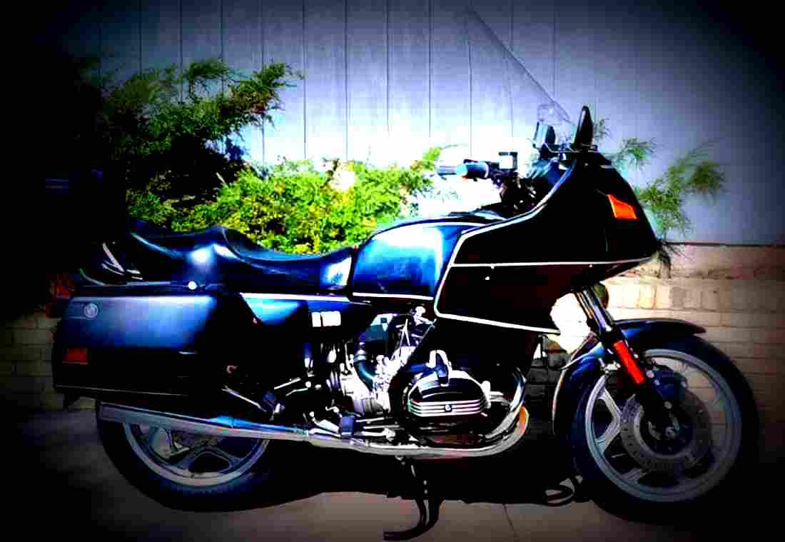BMW R 100 RT 1981 1 motorbike A4 Photo Print