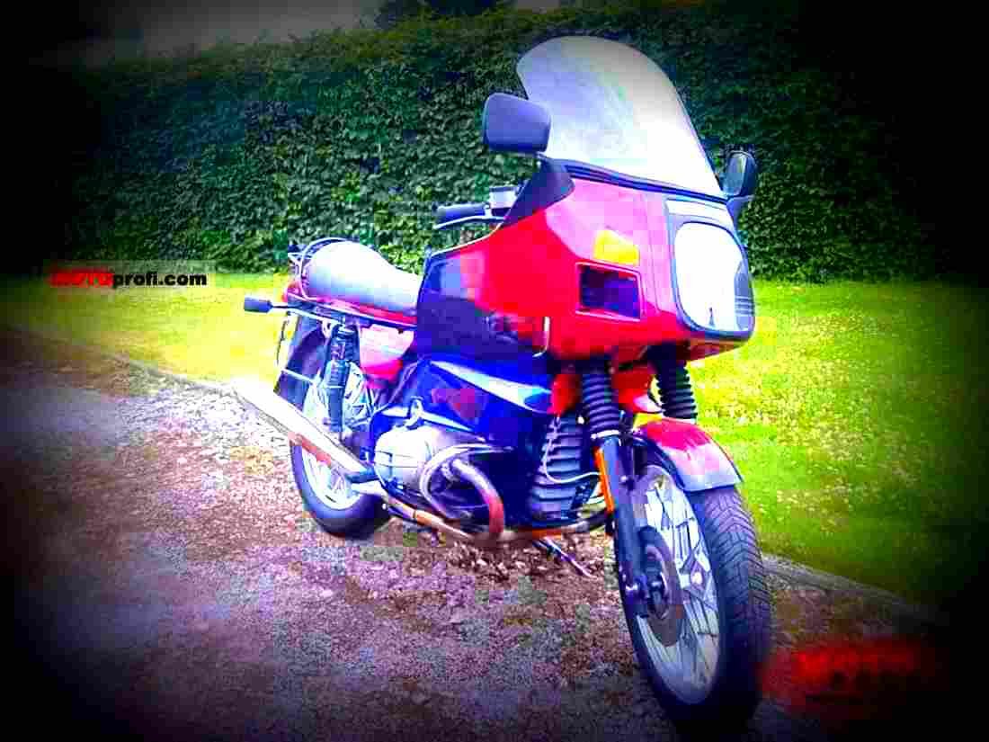 BMW R 100 RT 1982 5 motorbike A4 Photo Print