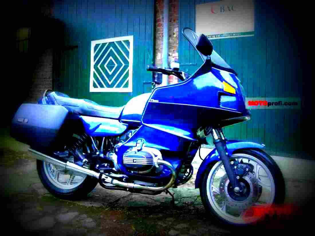 BMW R 100 RT 1983 1 motorbike A4 Photo Print