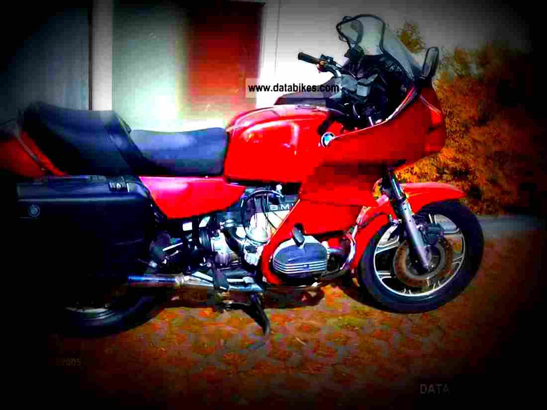 BMW R 100 RT 1989 2 motorbike A4 Photo Print