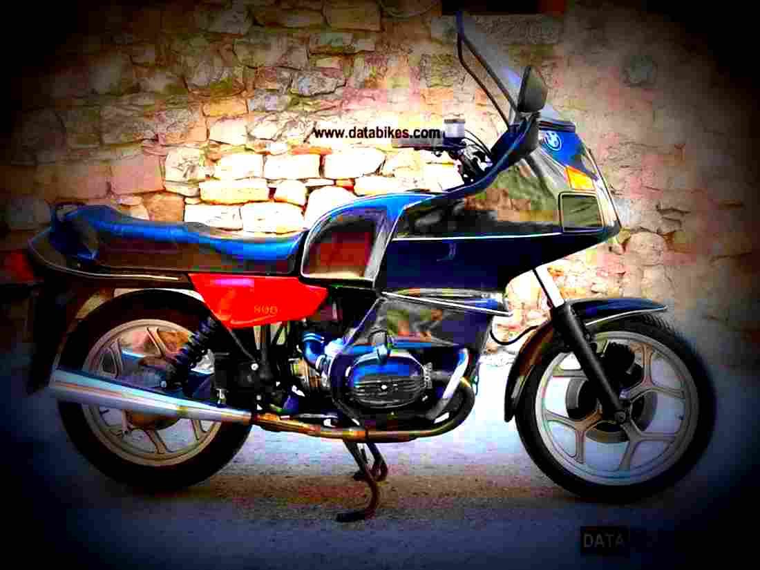 BMW R 100 RT 1989 3 motorbike A4 Photo Print