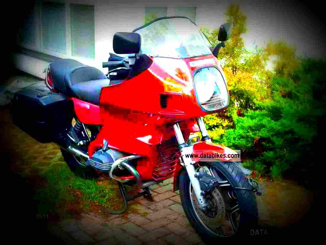 BMW R 100 RT 1989 6 motorbike A4 Photo Print