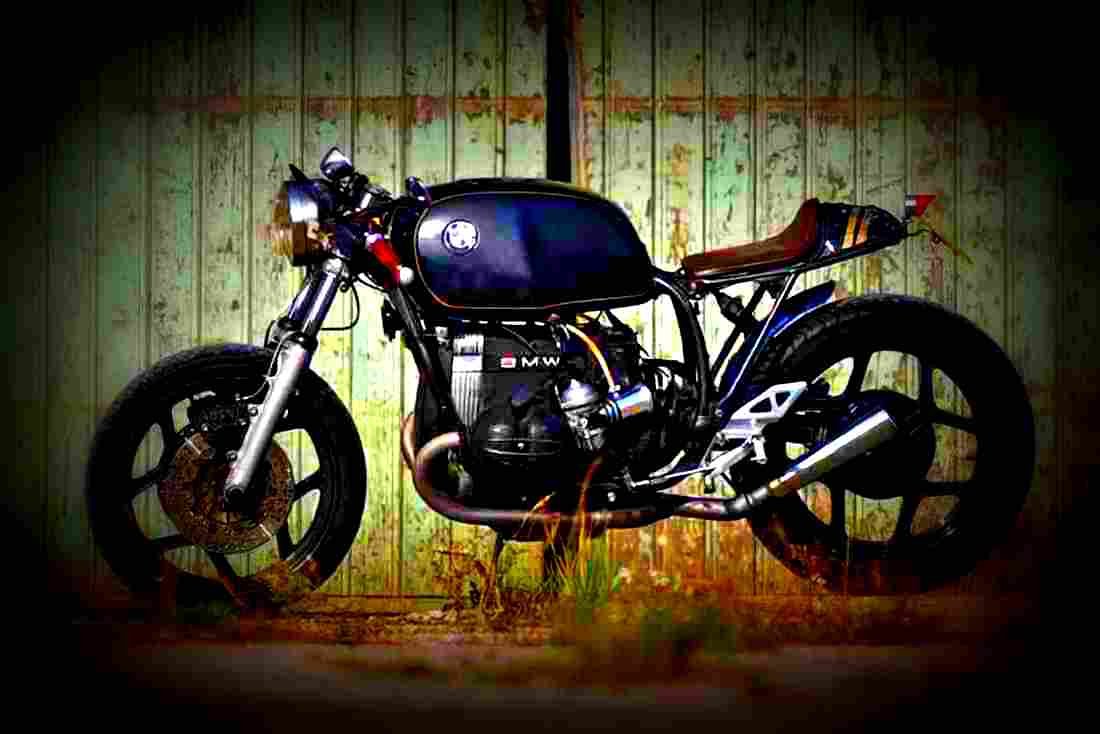 BMW R 100 RT 1990 3 motorbike A4 Photo Print