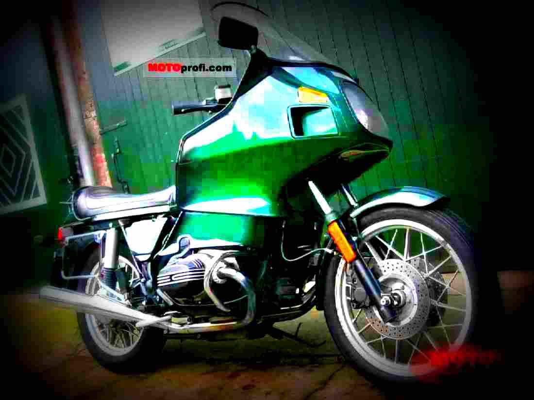 BMW R 100 RT 1991 1 motorbike A4 Photo Print