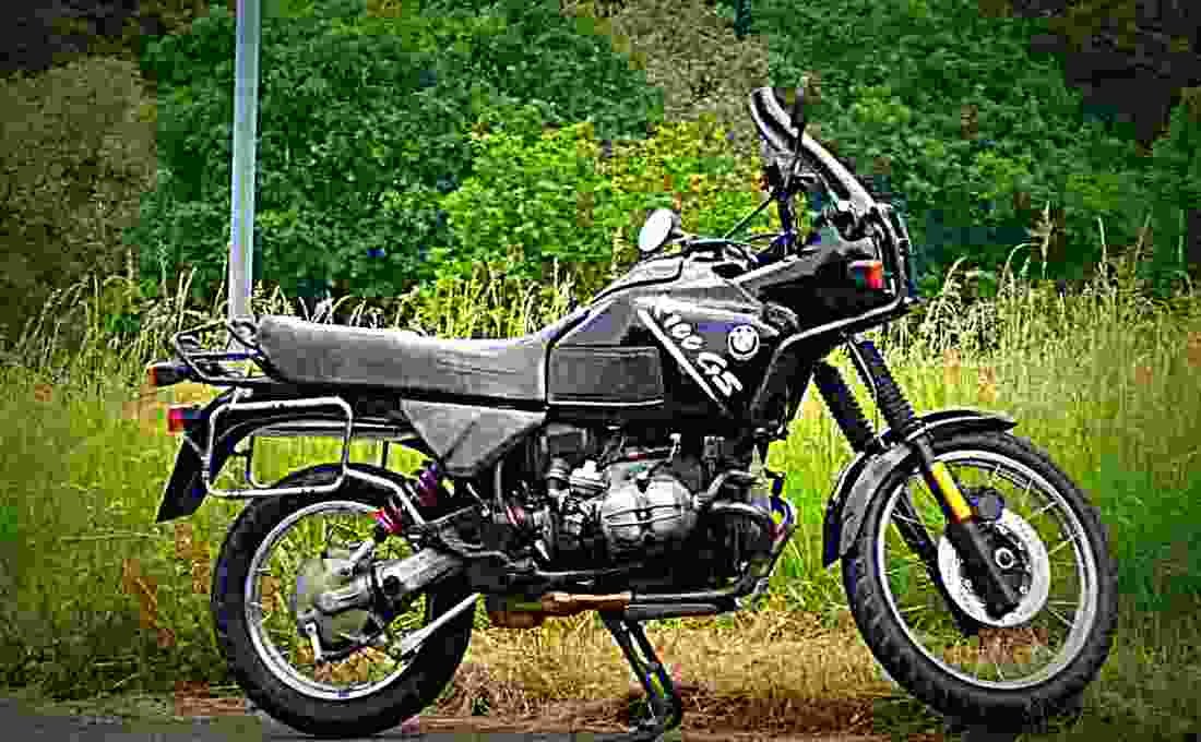 BMW R 100 RT 1991 6 motorbike A4 Photo Print