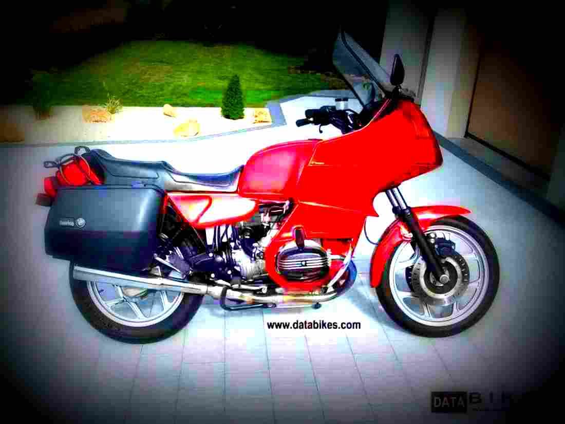 BMW R 100 RT 1992 4 motorbike A4 Photo Print