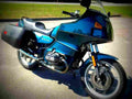 BMW R 100 RT 1992 6 motorbike A4 Photo Print