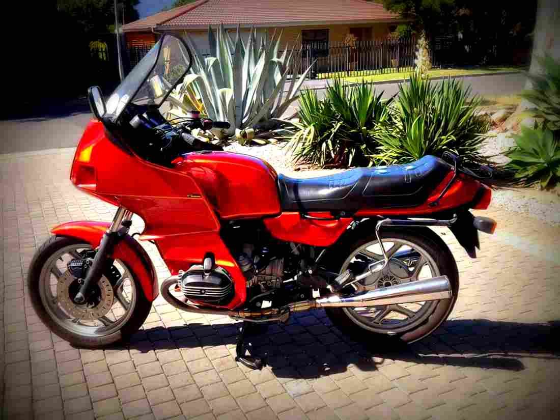 BMW R 100 RT 1994 1 motorbike A4 Photo Print