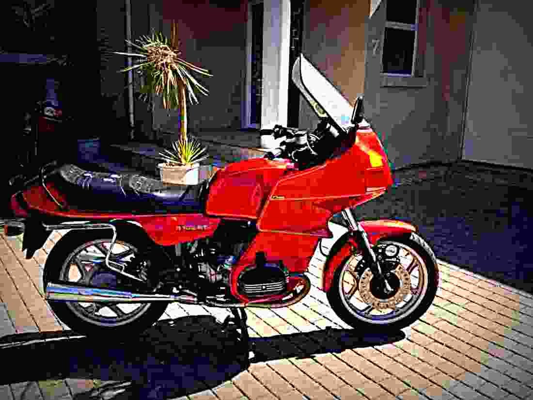 BMW R 100 RT 1994 5 motorbike A4 Photo Print