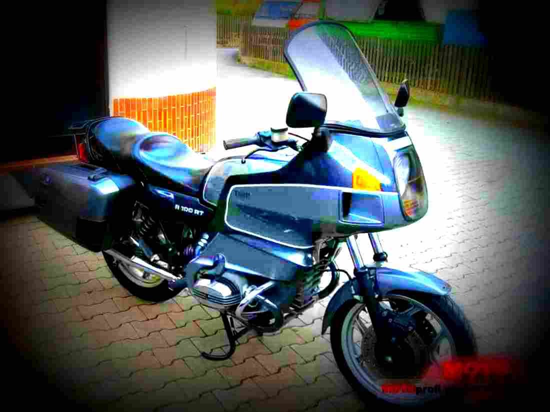 BMW R 100 RT 1995 1 motorbike A4 Photo Print