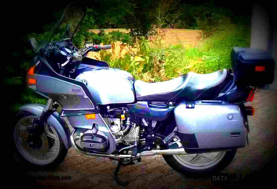 BMW R 100 RT 1996 5 motorbike A4 Photo Print