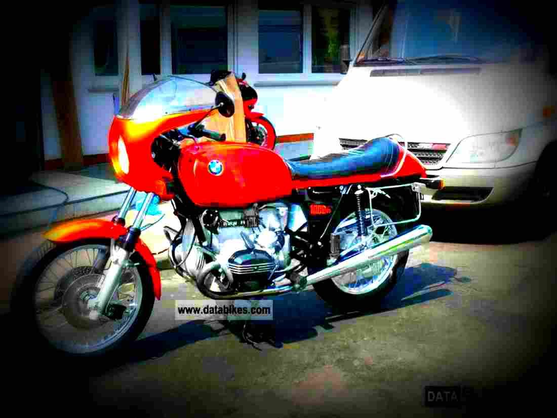 BMW R 100 S 1977 2 motorbike A4 Photo Print