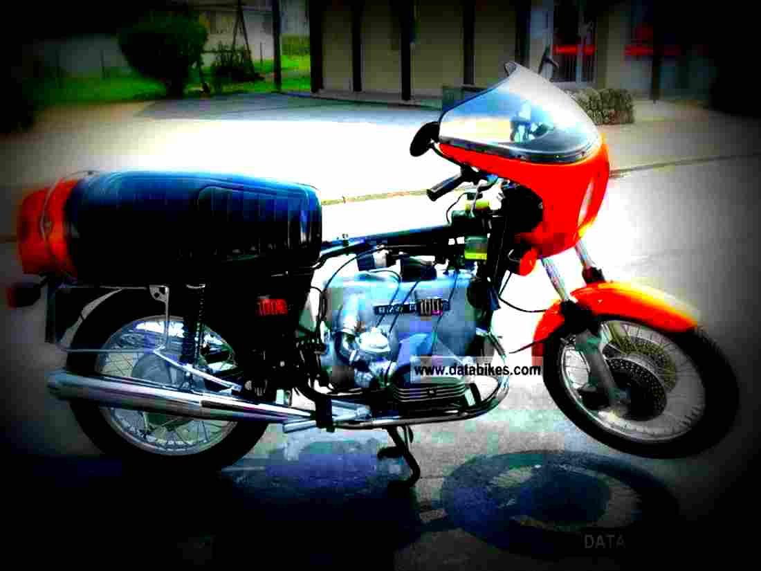 BMW R 100 S 1977 3 motorbike A4 Photo Print