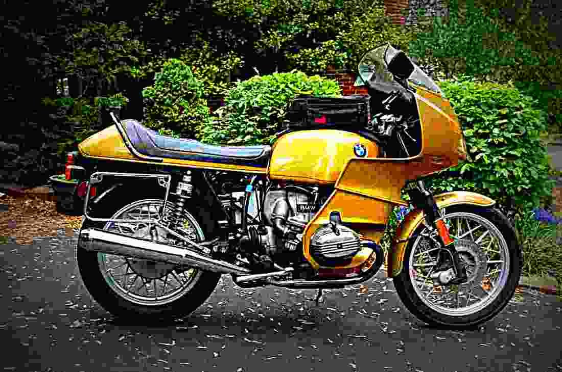 BMW R 100 S 1978 1 motorbike A4 Photo Print