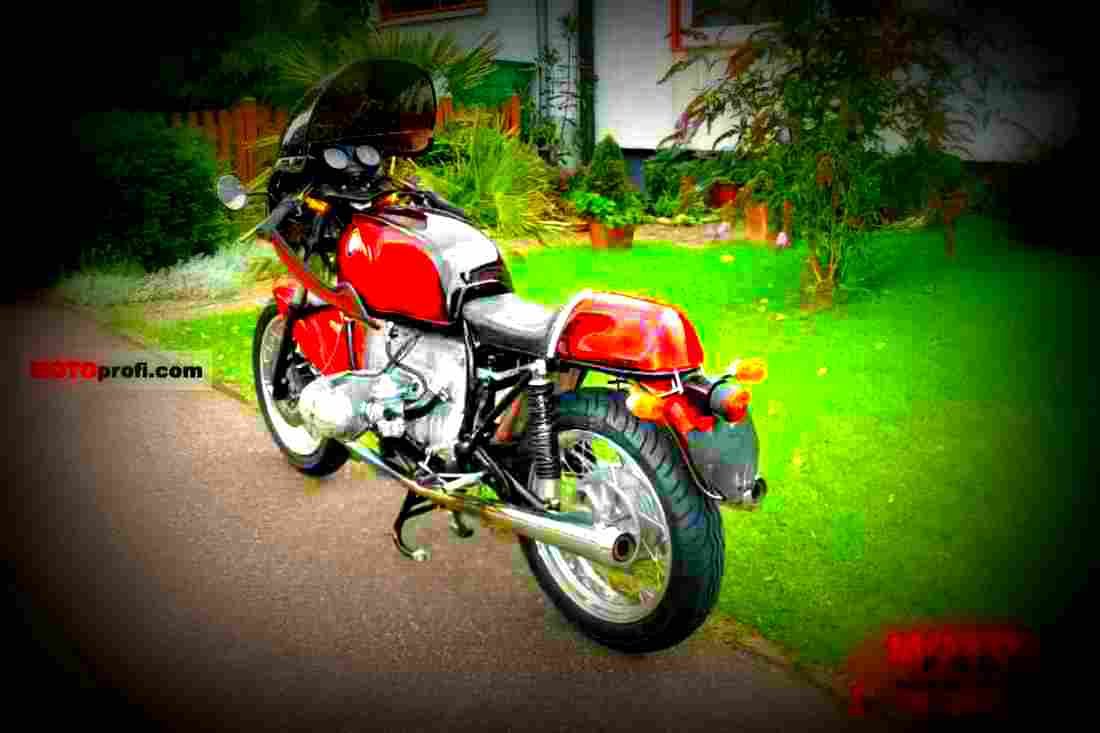 BMW R 100 S 1978 5 motorbike A4 Photo Print