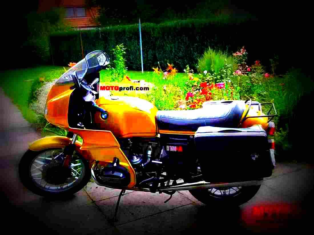 BMW R 100 S 1979 1 motorbike A4 Photo Print