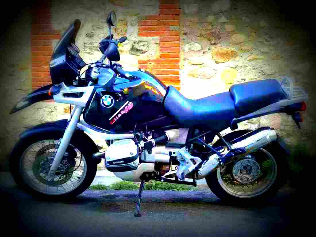 BMW R 1100 GS 1994 1 motorbike A4 Photo Print