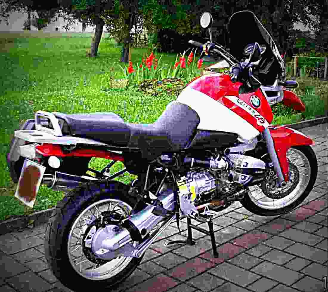 BMW R 1100 GS 1994 4 motorbike A4 Photo Print