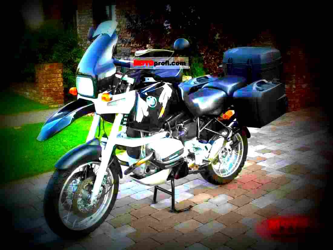 BMW R 1100 GS 1995 1 motorbike A4 Photo Print