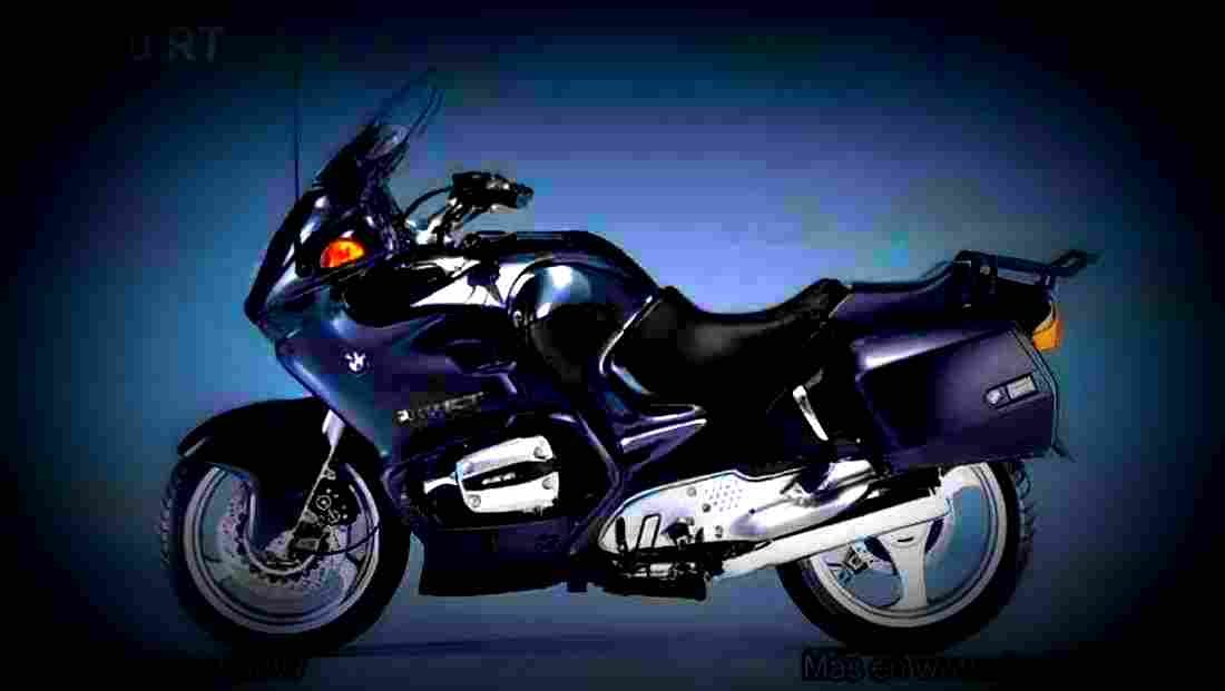 BMW R 1100 GS 1995 3 motorbike A4 Photo Print