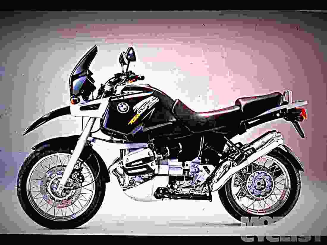 BMW R 1100 GS 1995 6 motorbike A4 Photo Print
