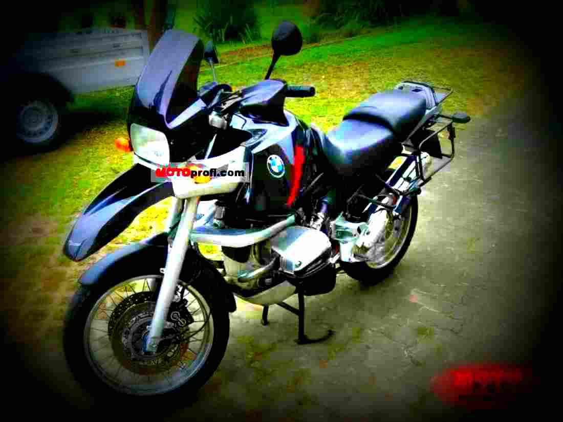 BMW R 1100 GS 1997 1 motorbike A4 Photo Print