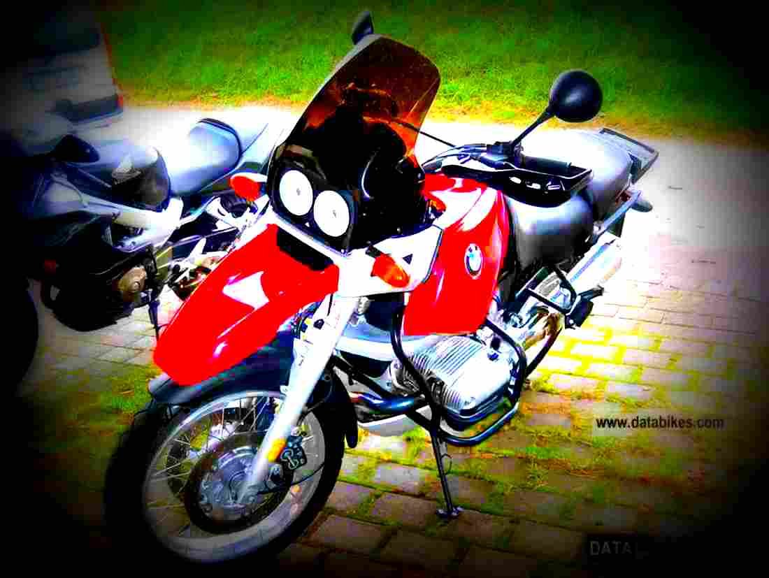 BMW R 1100 GS 1997 3 motorbike A4 Photo Print