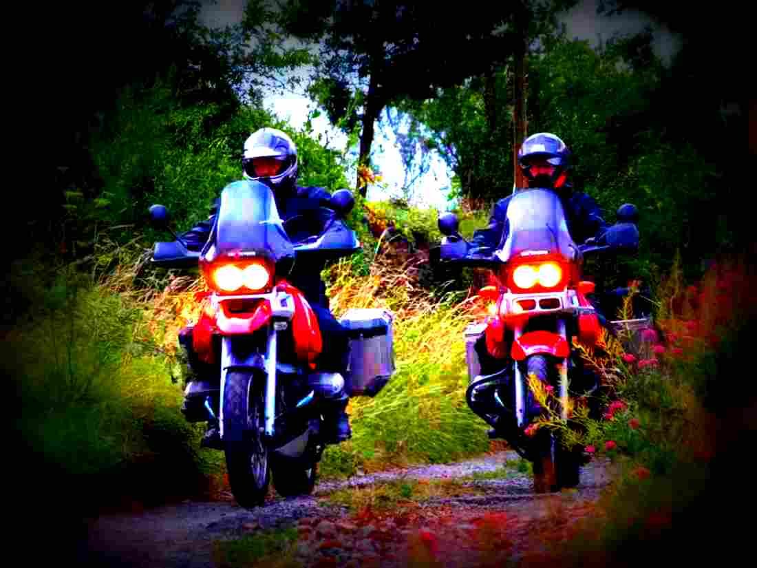 BMW R 1100 GS 1997 4 motorbike A4 Photo Print
