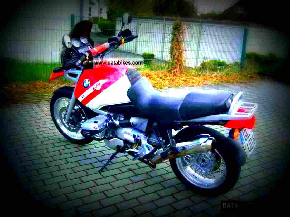 BMW R 1100 GS 1998 3 motorbike A4 Photo Print