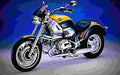 BMW R 1100 GS 1998 4 motorbike A4 Photo Print