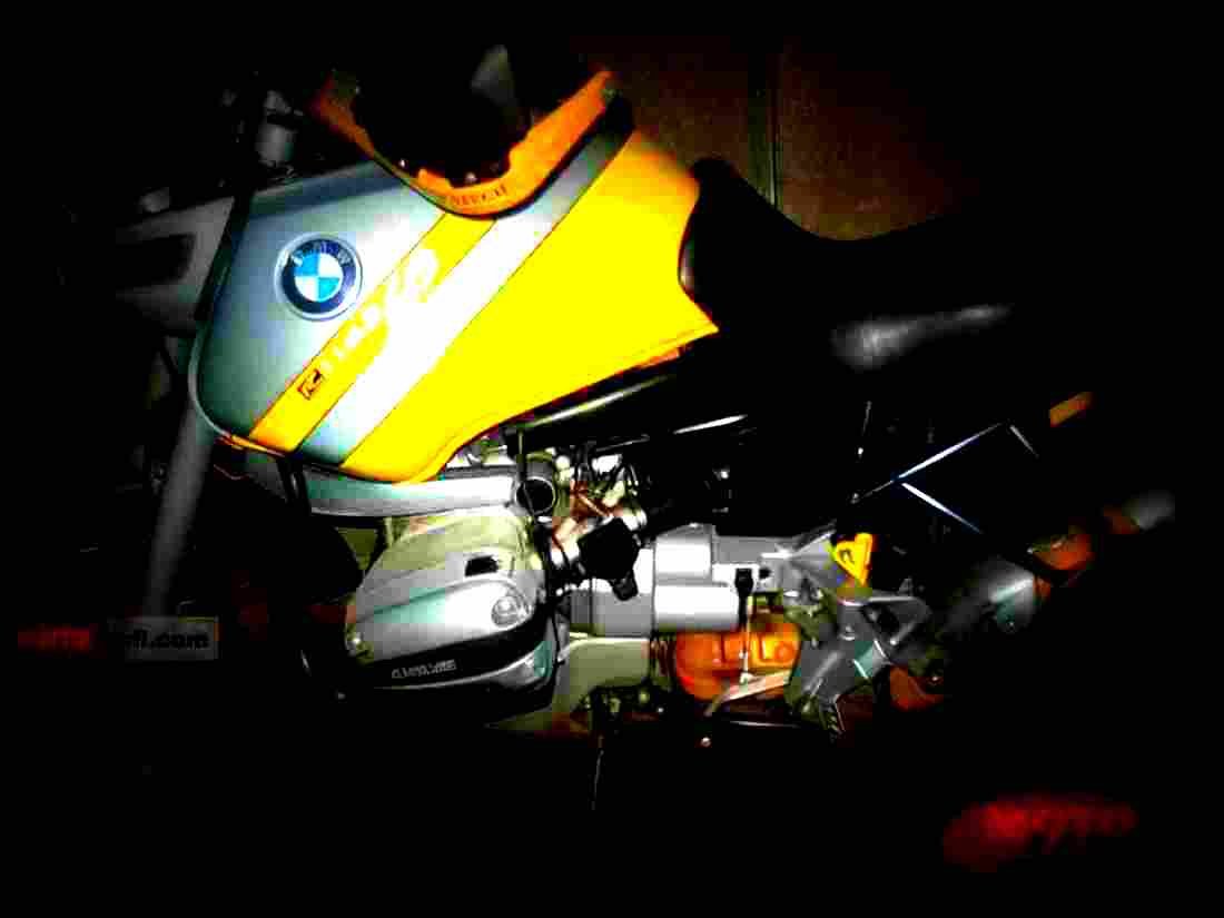 BMW R 1100 GS 1999 2 motorbike A4 Photo Print