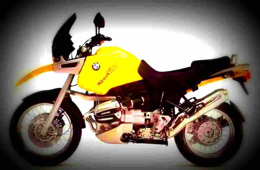 BMW R 1100 GS 1999 5 motorbike A4 Photo Print