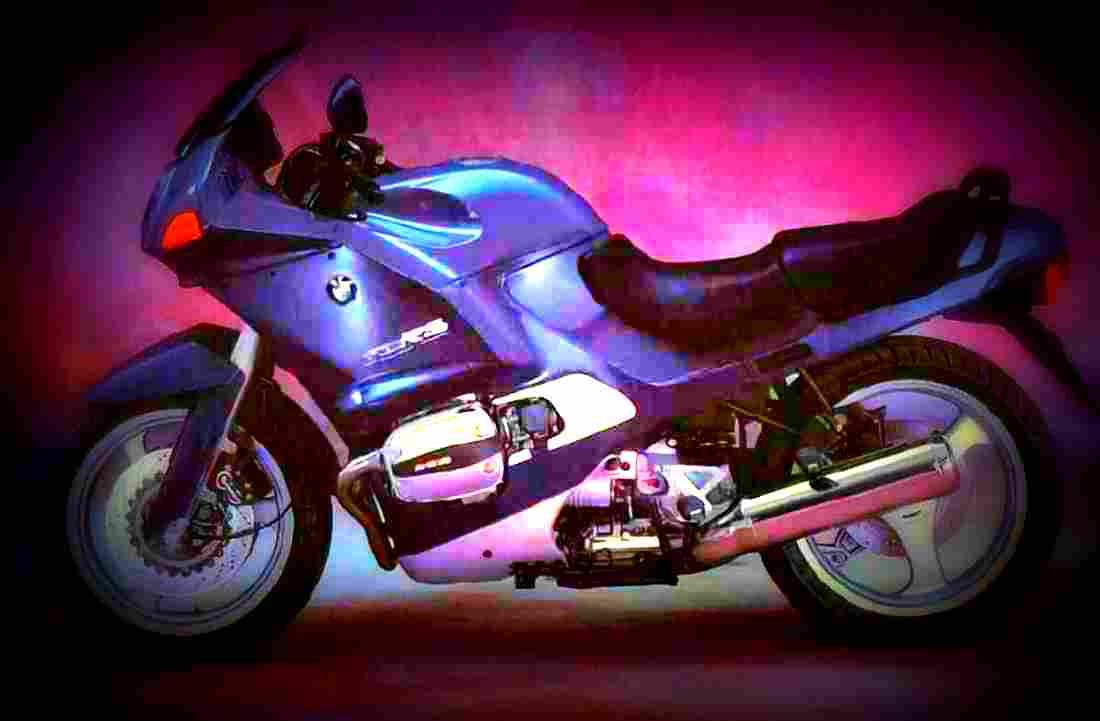 BMW R 1100 R 1995 3 motorbike A4 Photo Print