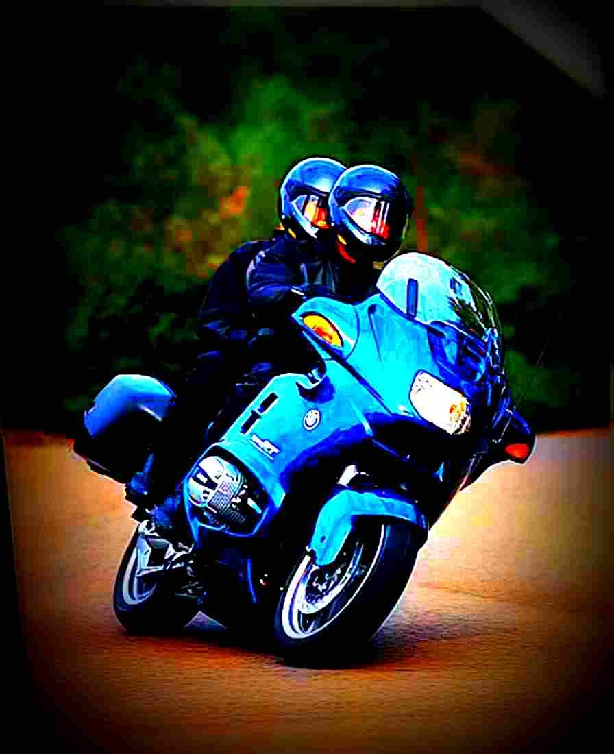 BMW R 1100 R 2000 2 motorbike A4 Photo Print