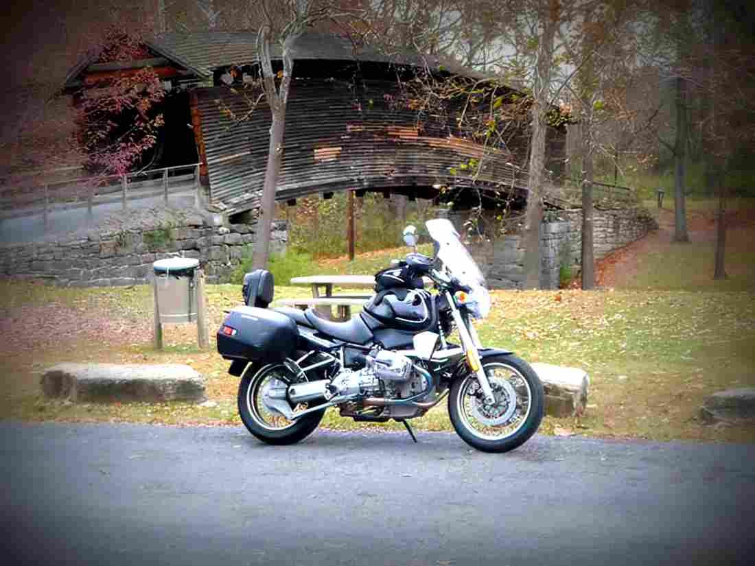 BMW R 1100 R 2001 2 motorbike A4 Photo Print
