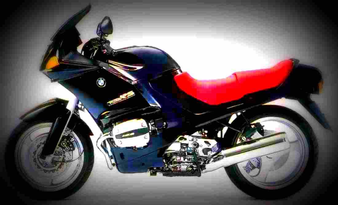 BMW R 1100 RS 1995 2 motorbike A4 Photo Print