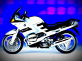 BMW R 1100 RS 2001 3 motorbike A4 Photo Print