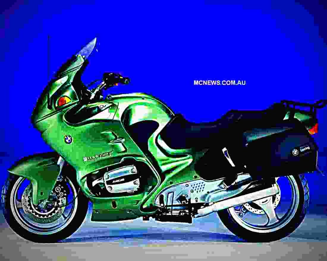 BMW R 1100 RT 1996 1 motorbike A4 Photo Print