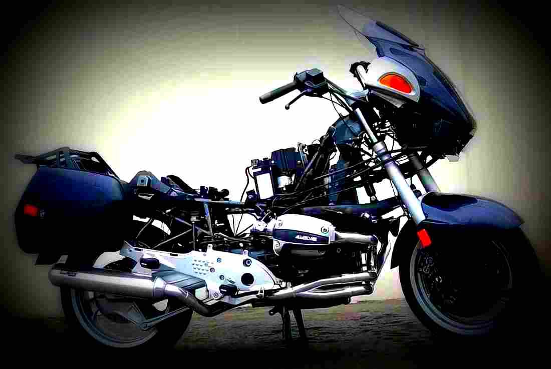 BMW R 1100 RT 1999 3 motorbike A4 Photo Print