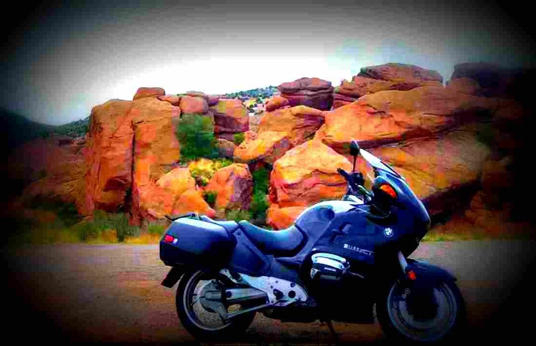 BMW R 1100 RT 1999 4 motorbike A4 Photo Print