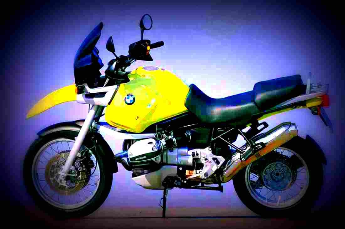 BMW R 1100 RT 1999 6 motorbike A4 Photo Print