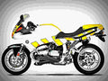 BMW R 1100 RT 2001 3 motorbike A4 Photo Print